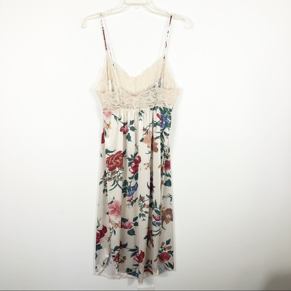 Vintage Lorraine Floral Nightie Lingerie Chemise M - Picture 6 of 9